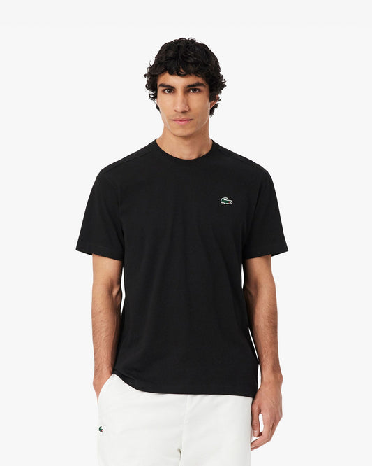 Lacoste Lacoste Carry Over Poly/Cotton T-Shirt - Black T-Shirt