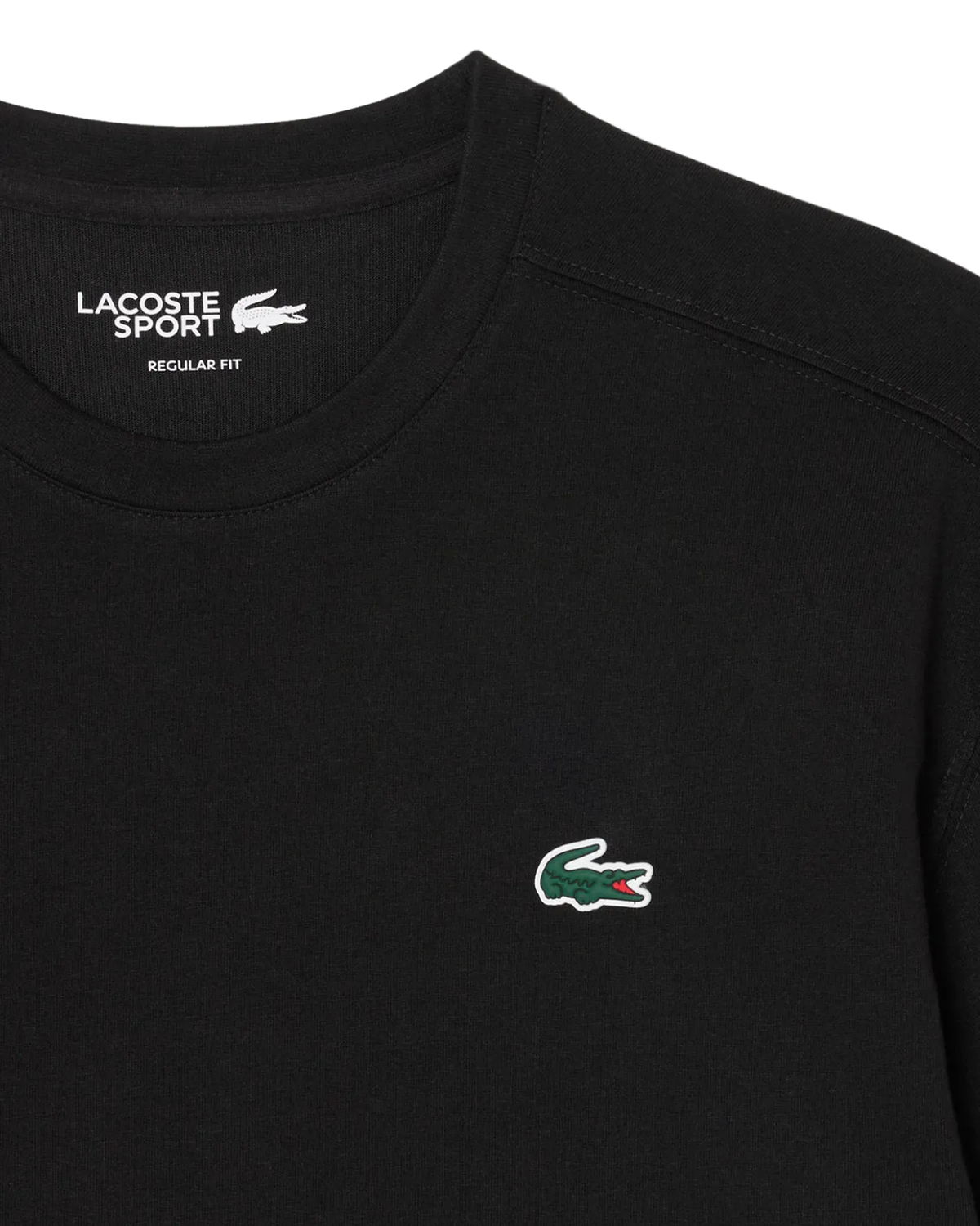 Lacoste Lacoste Carry Over Poly/Cotton T-Shirt - Black T-Shirt