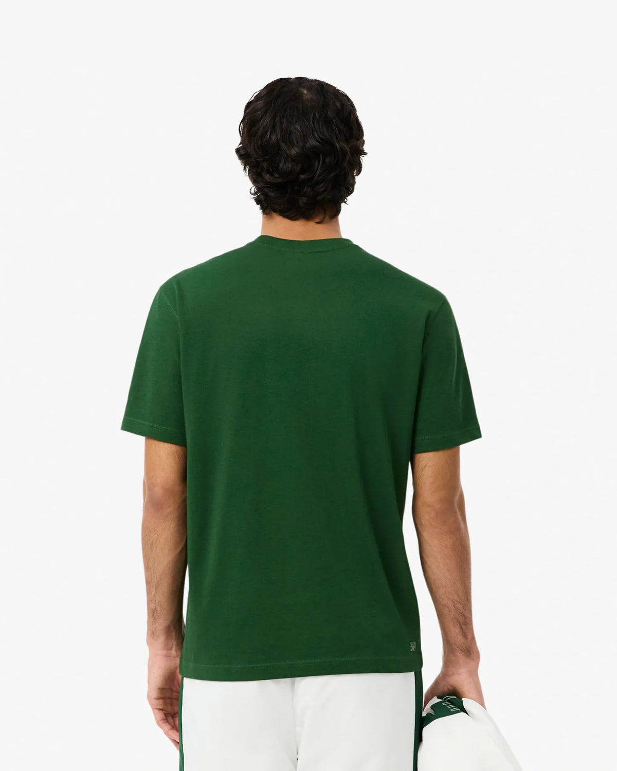Lacoste Lacoste Carry Over Poly/Cotton T-Shirt - Green T-Shirt