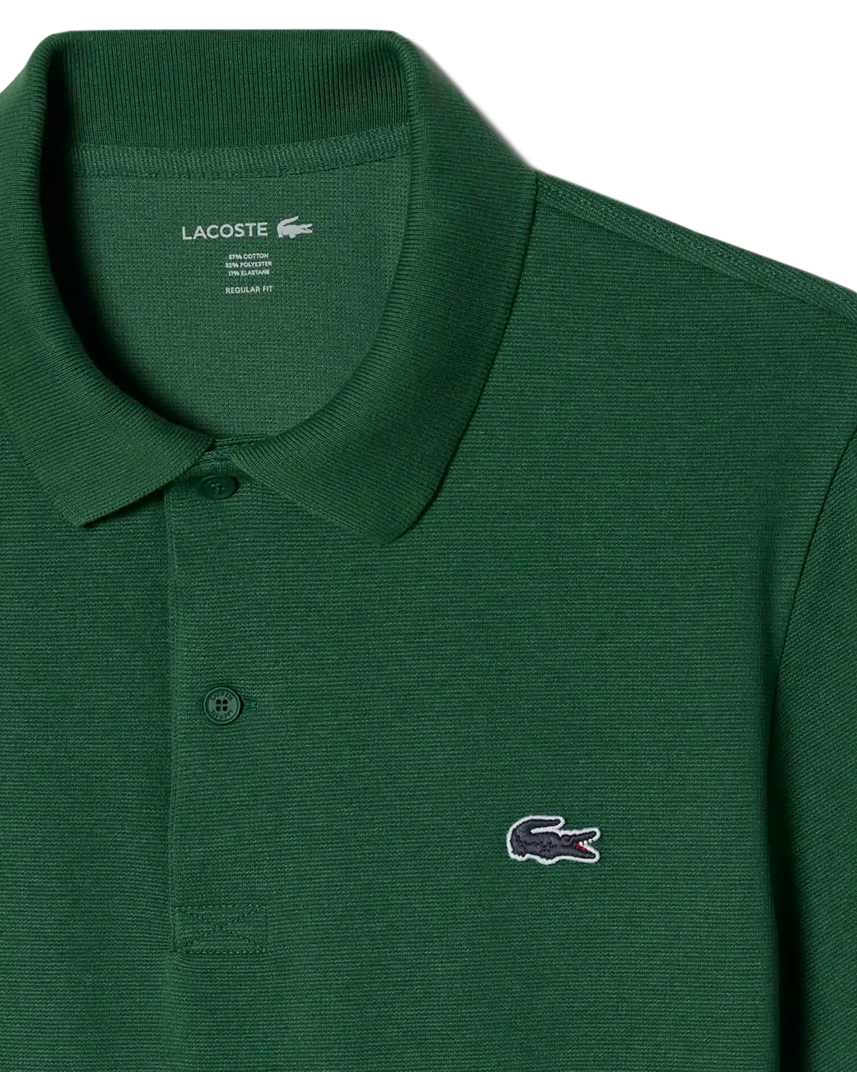 Lacoste Lacoste Core Ottoman Polo - Green Polo Shirt