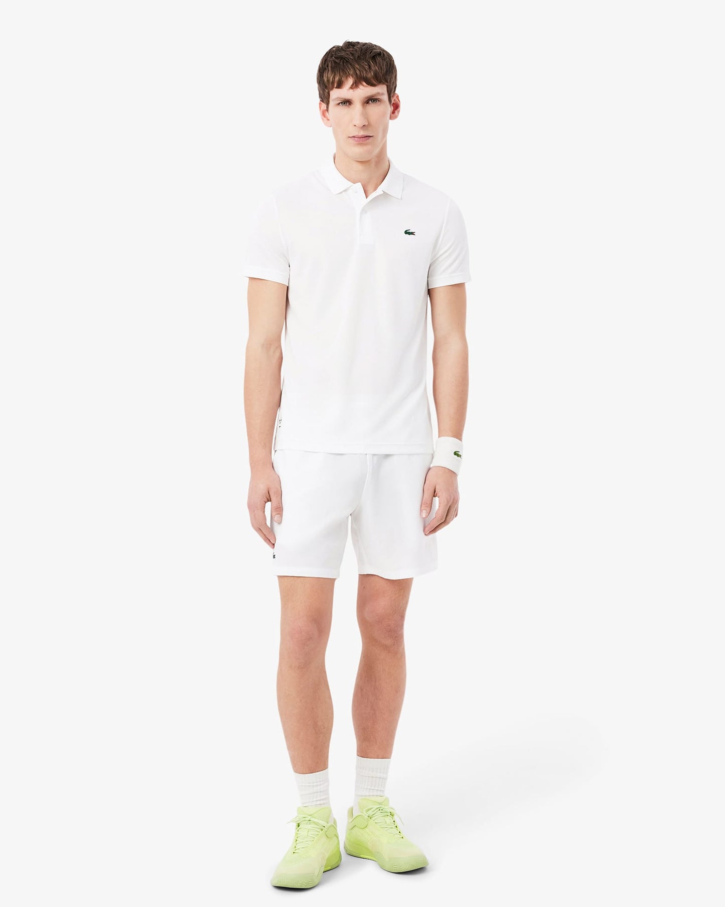 Lacoste Lacoste Daniil Medvedev Polo (WMB) - White Polo Shirt