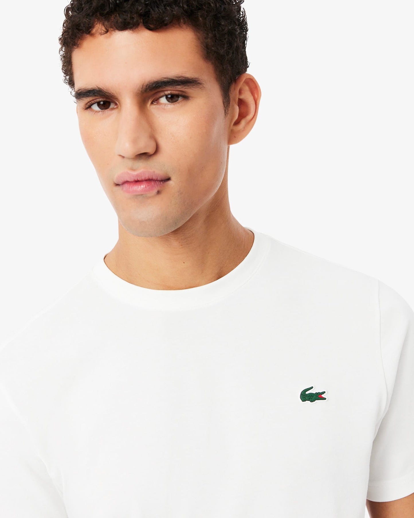 Lacoste Lacoste Daniil Medvedev T-Shirt (WMB) - White T-Shirt