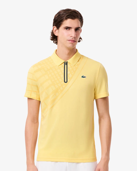 Lacoste Lacoste Grigor Dimitrov On-Court Players Polo - Yellow Polo Shirt