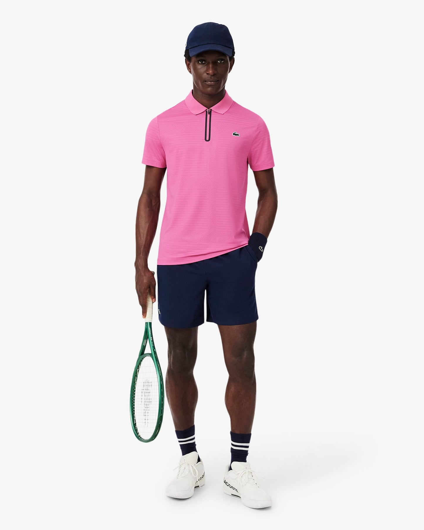 Lacoste Lacoste Grigor Dimitrov 球员 Polo衫 - 亮粉色
