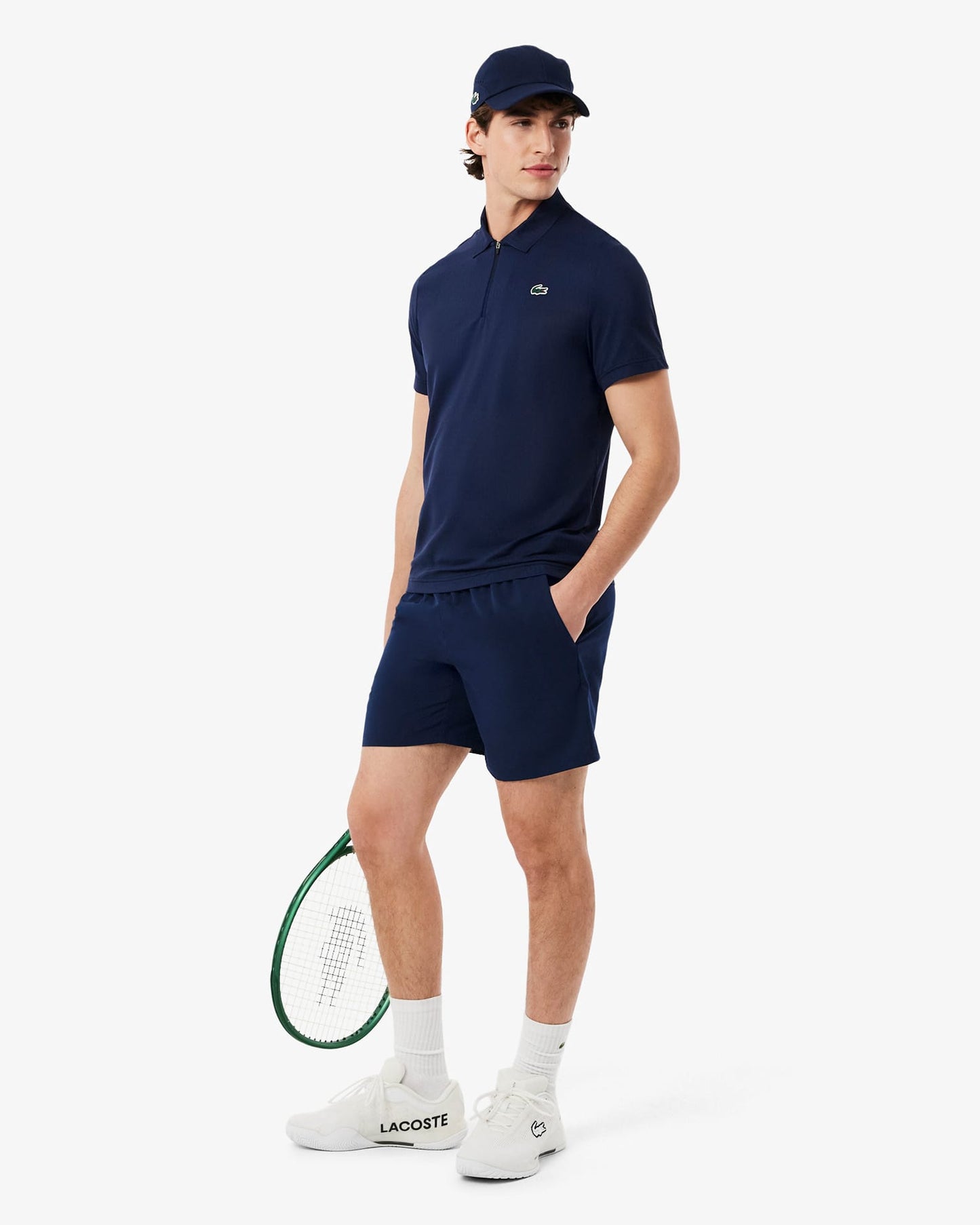 Lacoste Lacoste Grigor Dimitrov Bermuda - Bermuda azul-marinho