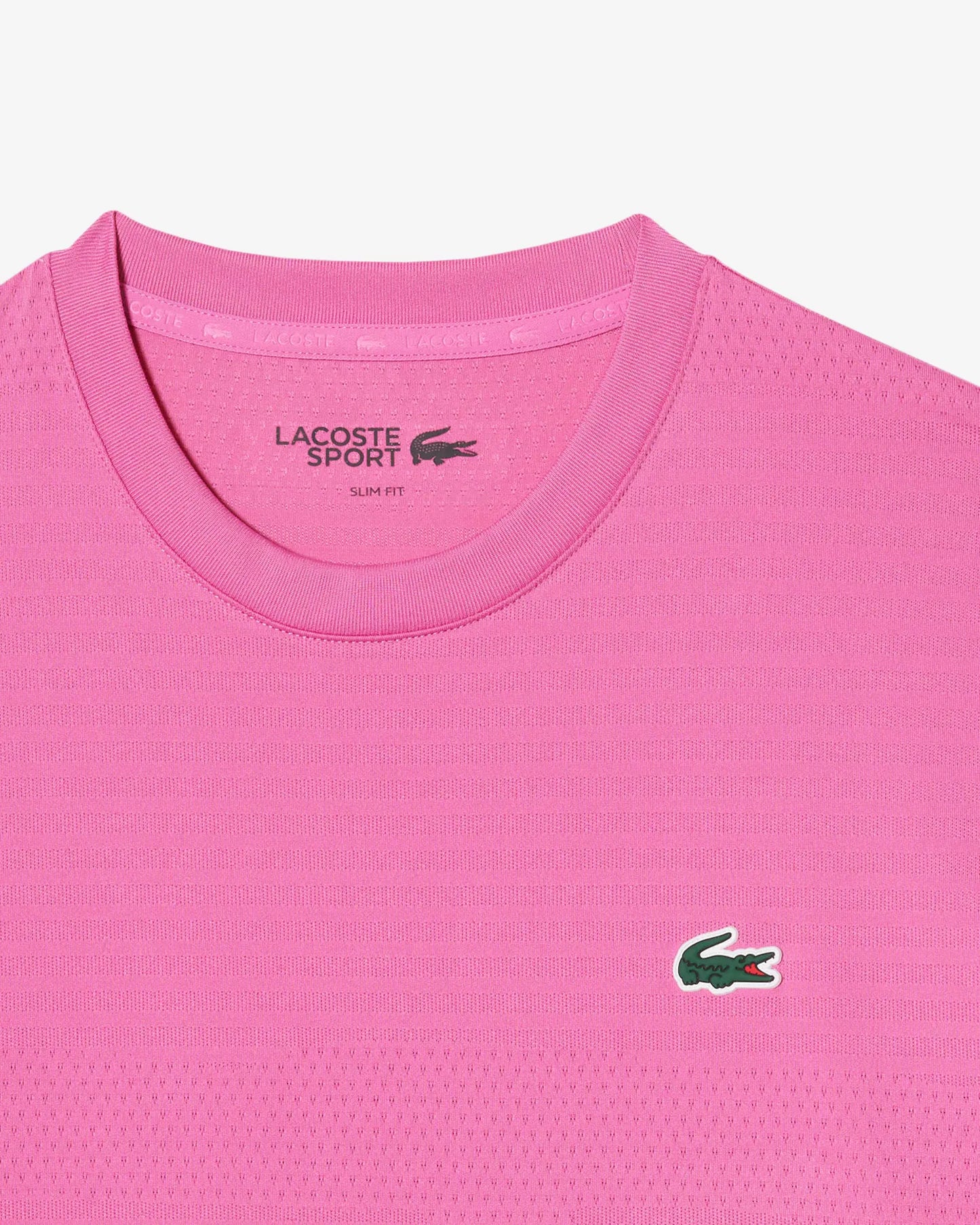 Lacoste Lacoste Grigor Dimitrov - Camiseta rosa fúcsia