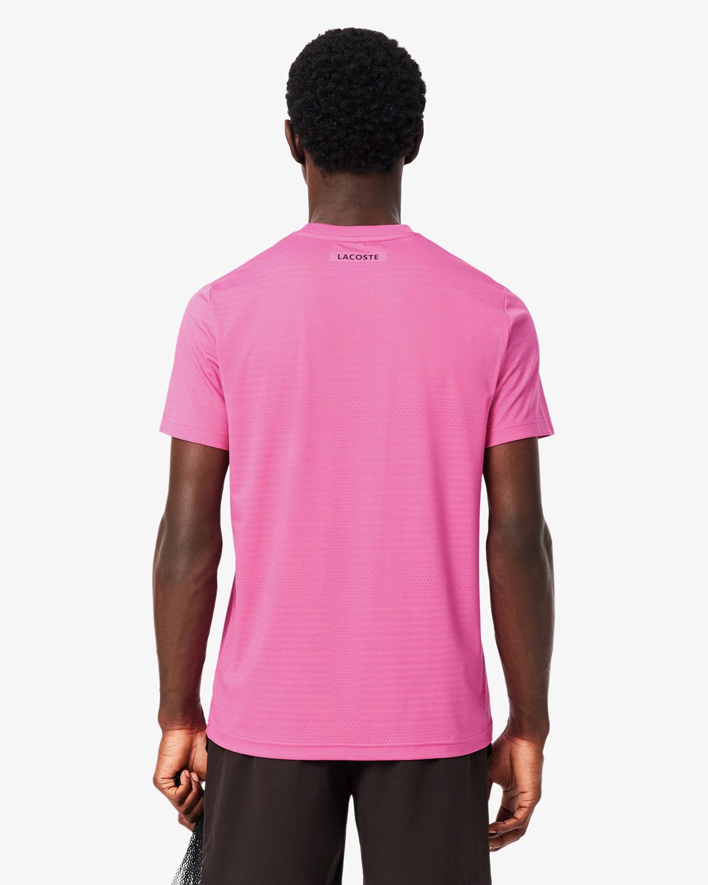 Camiseta Lacoste Lacoste Grigor Dimitrov - Camiseta rosa fúcsia