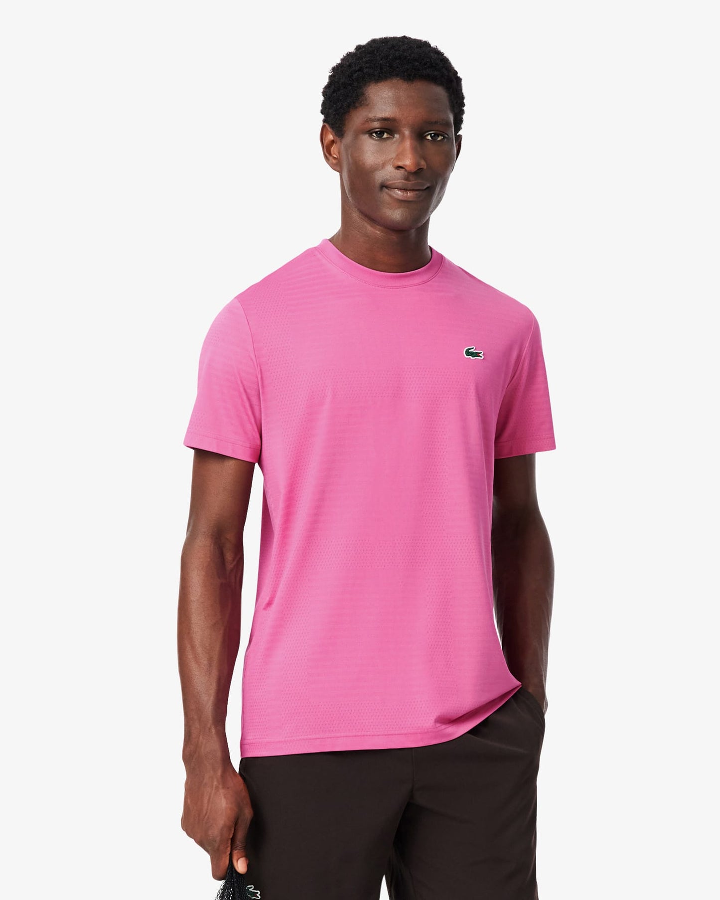 Lacoste Lacoste Grigor Dimitrov Camiseta - Camiseta Rosa Fúcsia