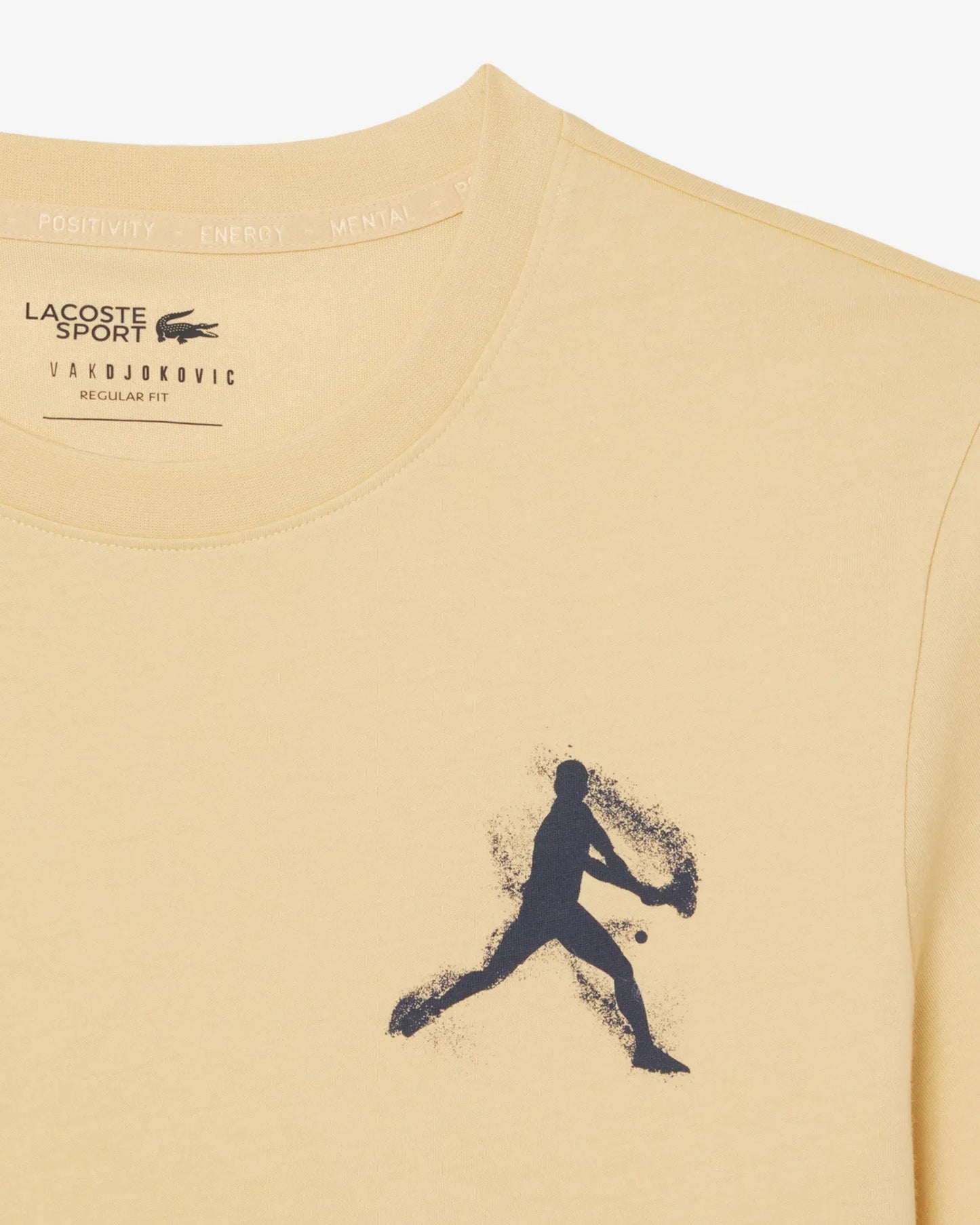 Lacoste Lacoste Novak Djokovic Fan Pack - Soya/White T-Shirt