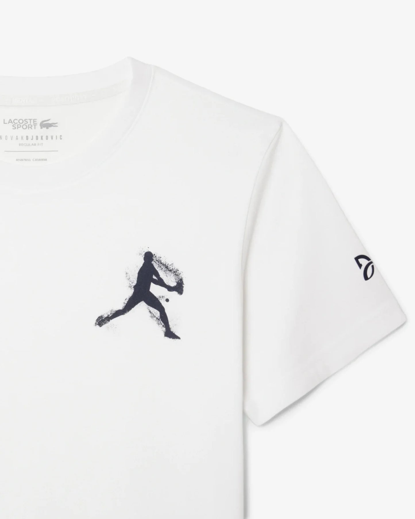 Lacoste Lacoste Novak Djokovic Fan Pack - White / Navy T-Shirt