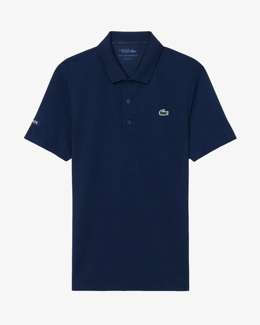 Lacoste Lacoste Novak Djokovic Fan Polo - Navy Polo Shirt