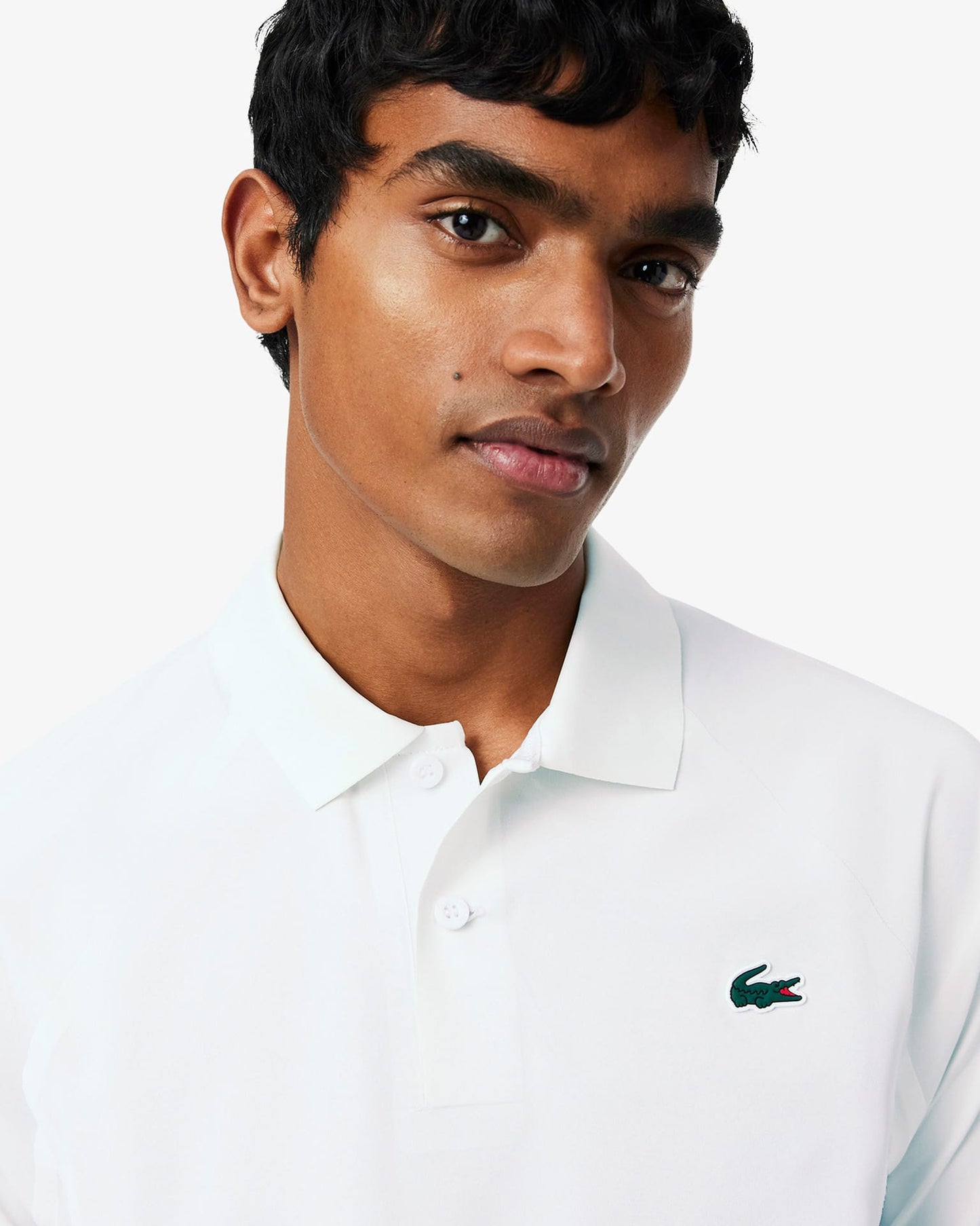 Lacoste Lacoste Novak Djokovic Fan Polo (WMB) - White Polo Shirt