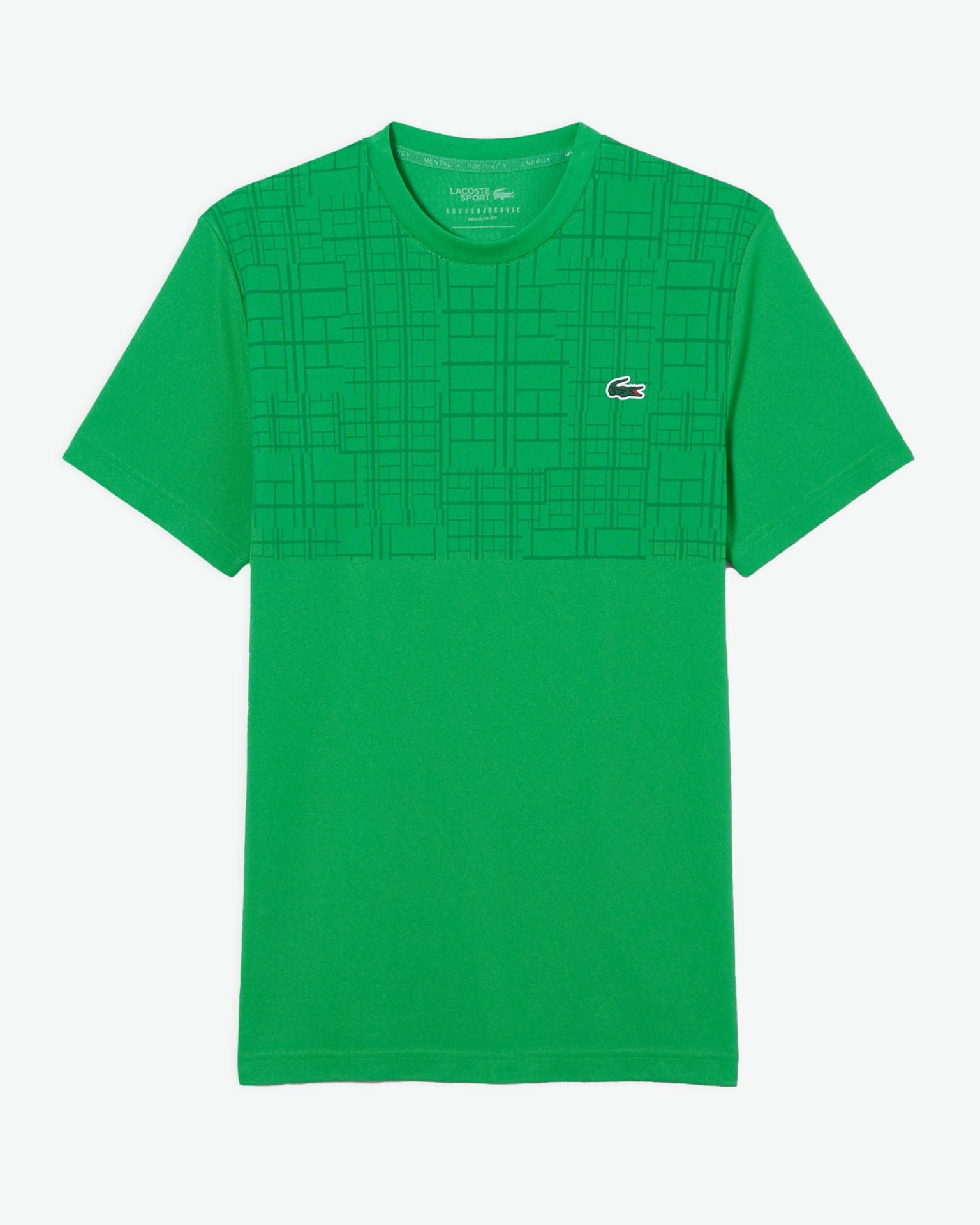 T Shirt Fan di Novak Djokovic Verde