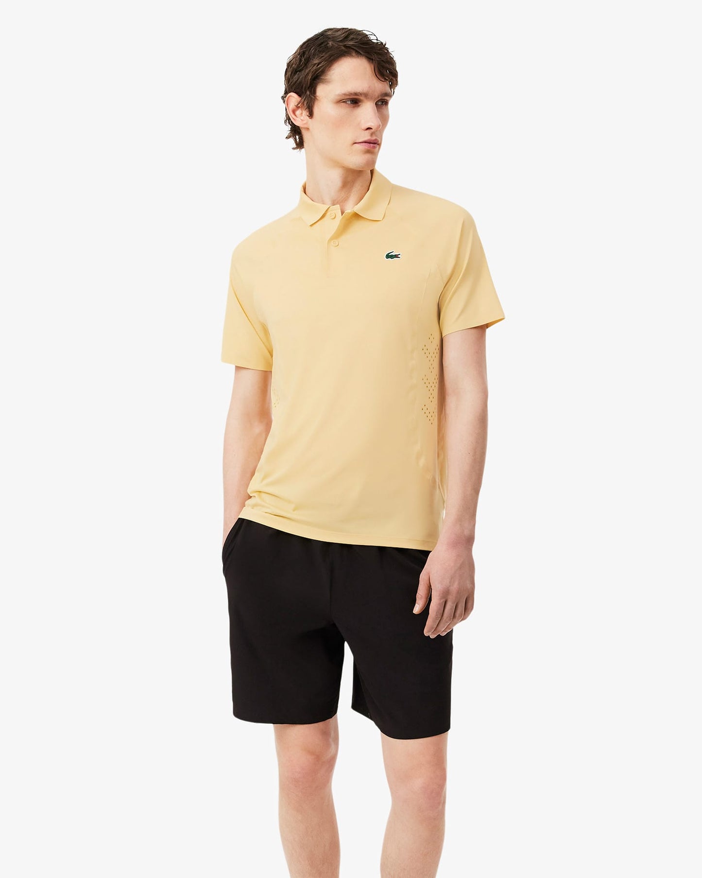 Lacoste Lacoste Novak Djokovic On-Court Polo - Soya Polo Shirt