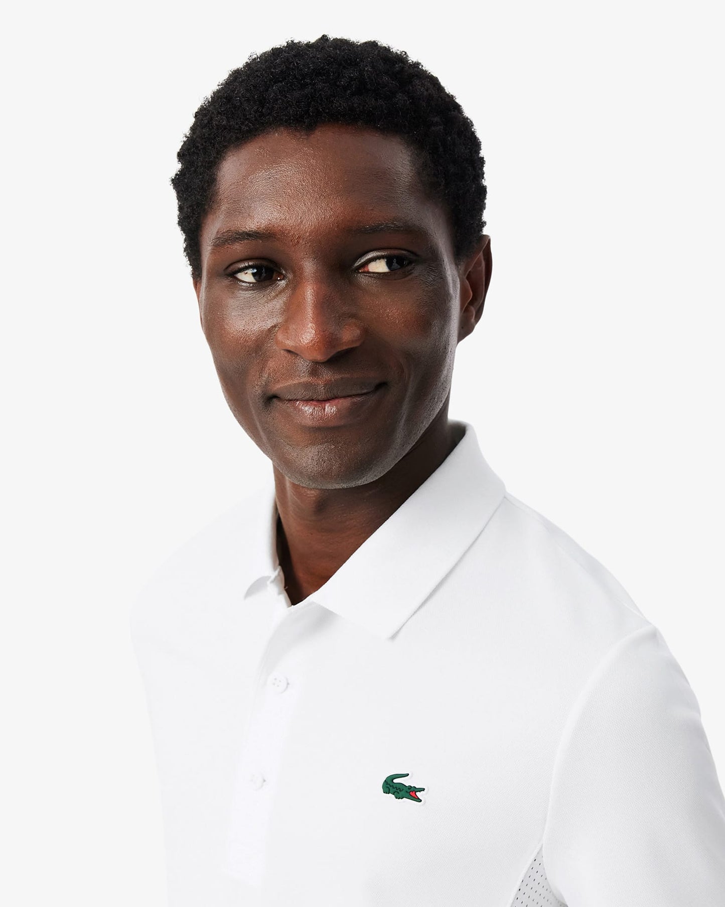 Lacoste Lacoste Novak Djokovic On-Court Polo (WMB) - White Polo Shirt