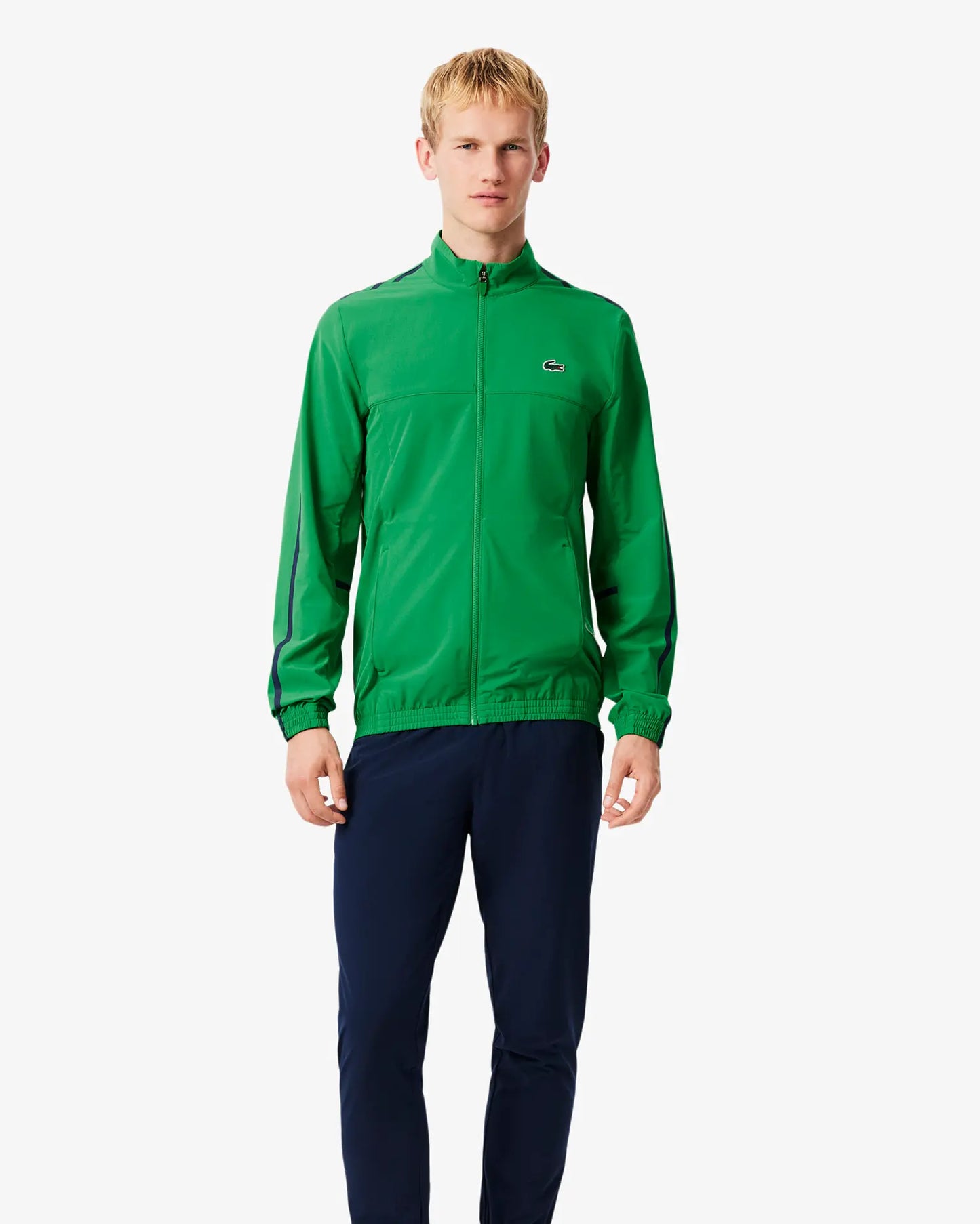 Lacoste Lacoste Novak Djokovic On-Court Tracksuit - Green / Navy Tracksuit