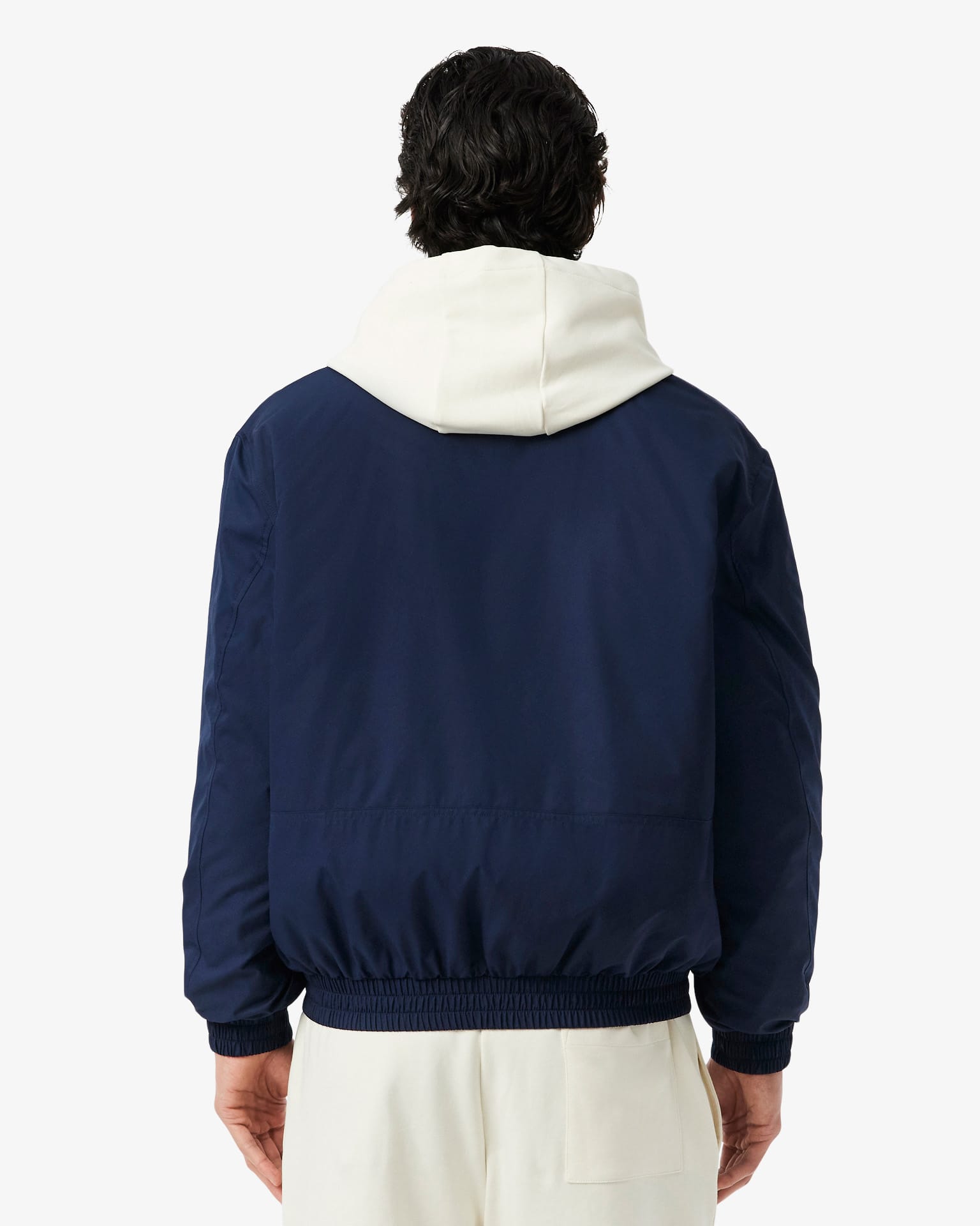 LACOSTE NOVAK DJOKOVIC フード付きジャケット US L Lacoste Novak Djokovic Signature Jacket - Navy – ATP Store