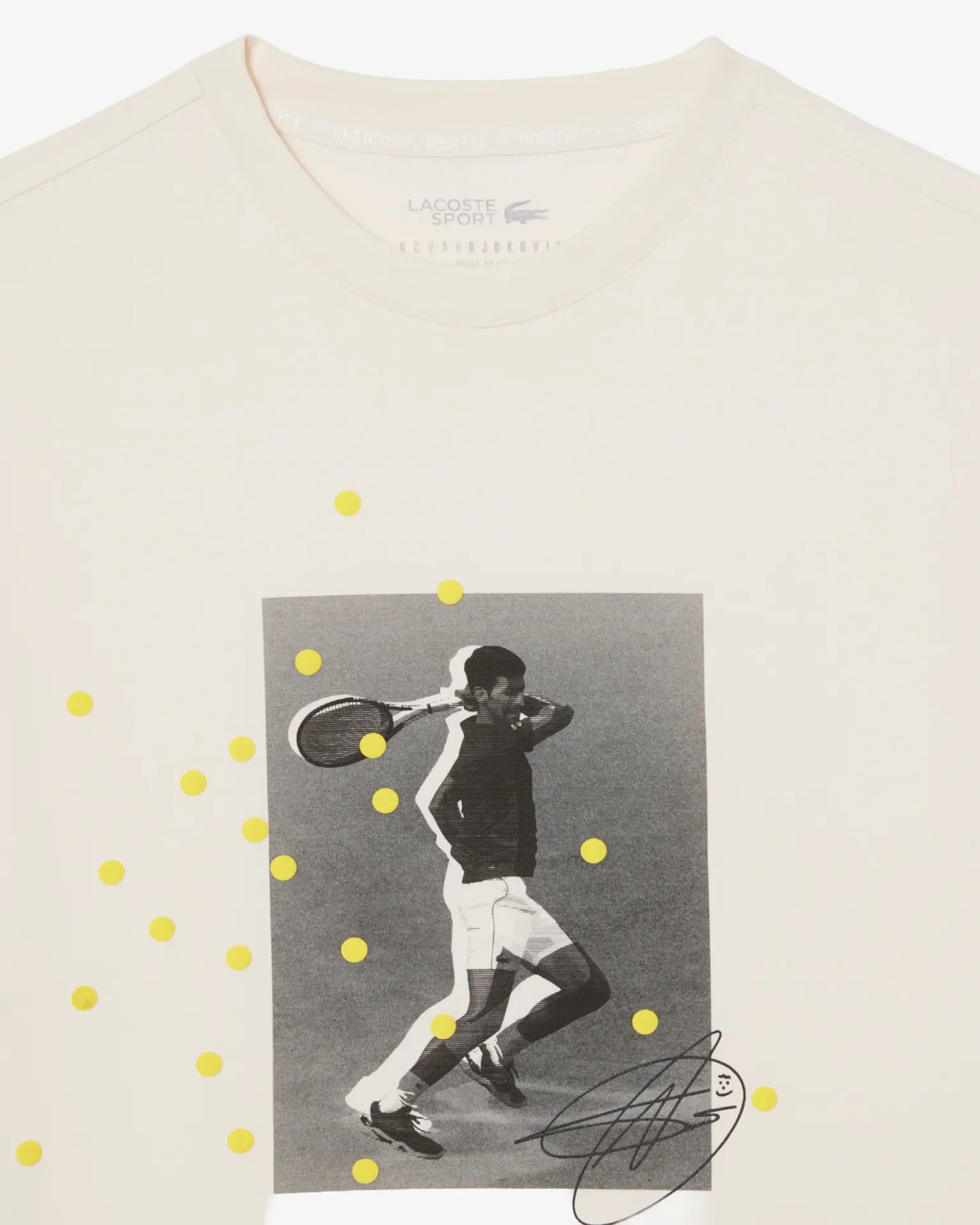 Lacoste Lacoste Novak Djokovic签名T恤 - 拉普兰T恤