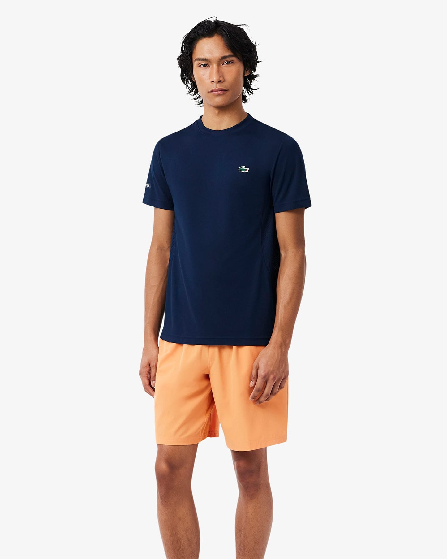 Lacoste Lacoste Novak Djokovic T-Shirt - Navy T-Shirt