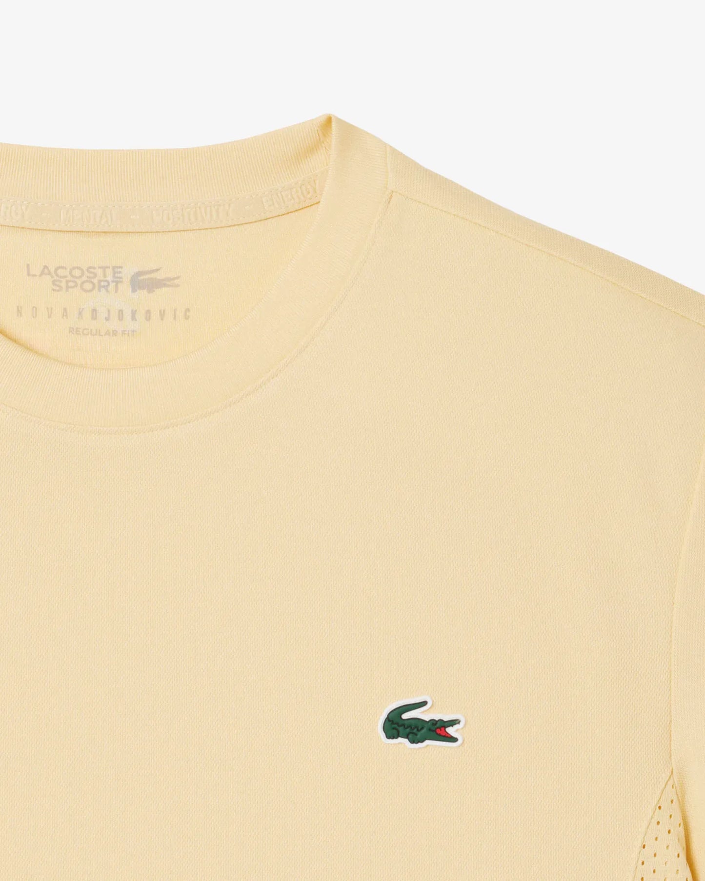 Lacoste Lacoste Novek Djokovic T-Shirt - Soya T-Shirt