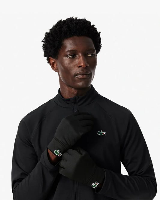 Lacoste Lacoste 抓绒反光鳄鱼手套 手套