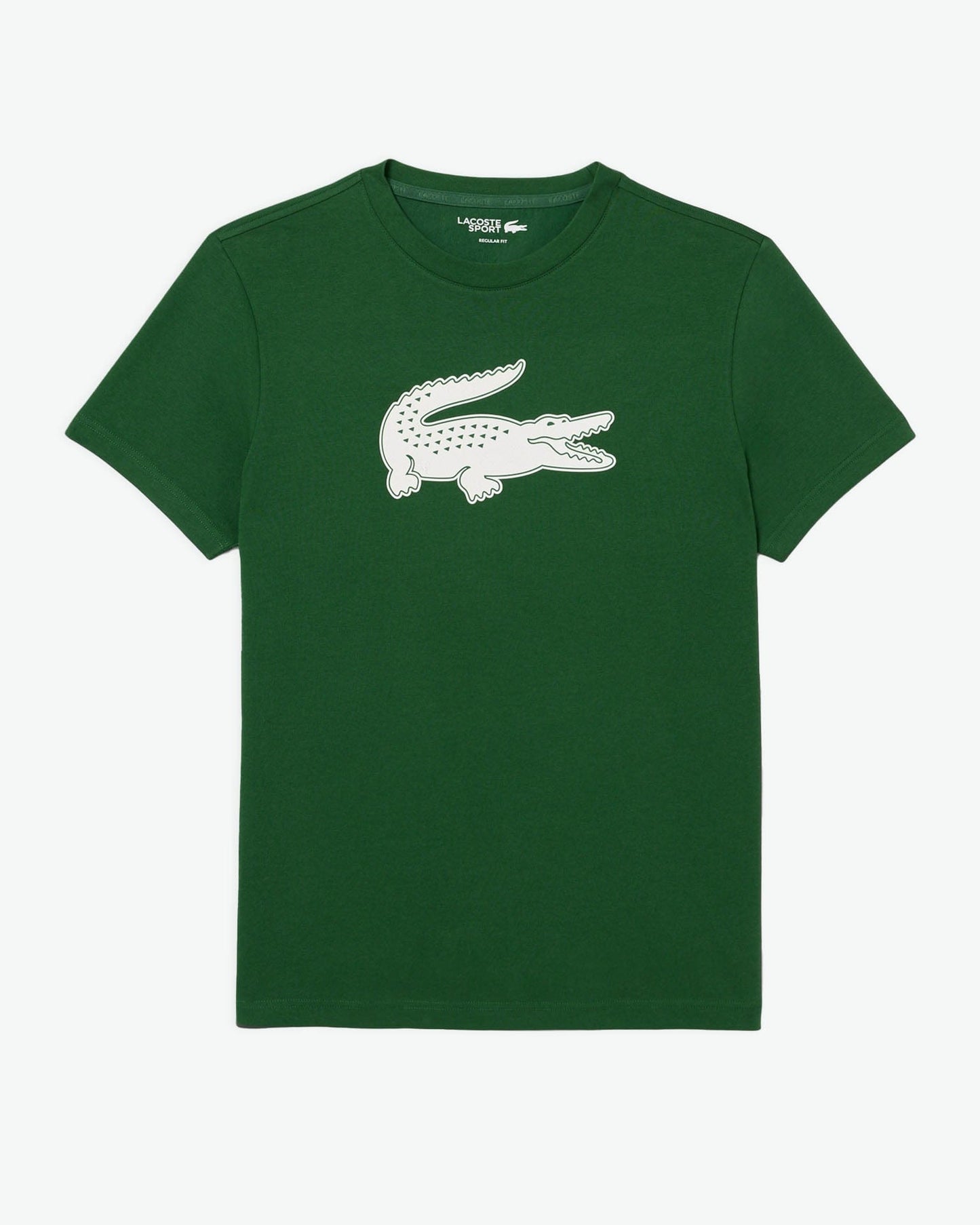 Lacoste Lacoste Poly/Cotton Big Croc T-Shirt - Green T-Shirt