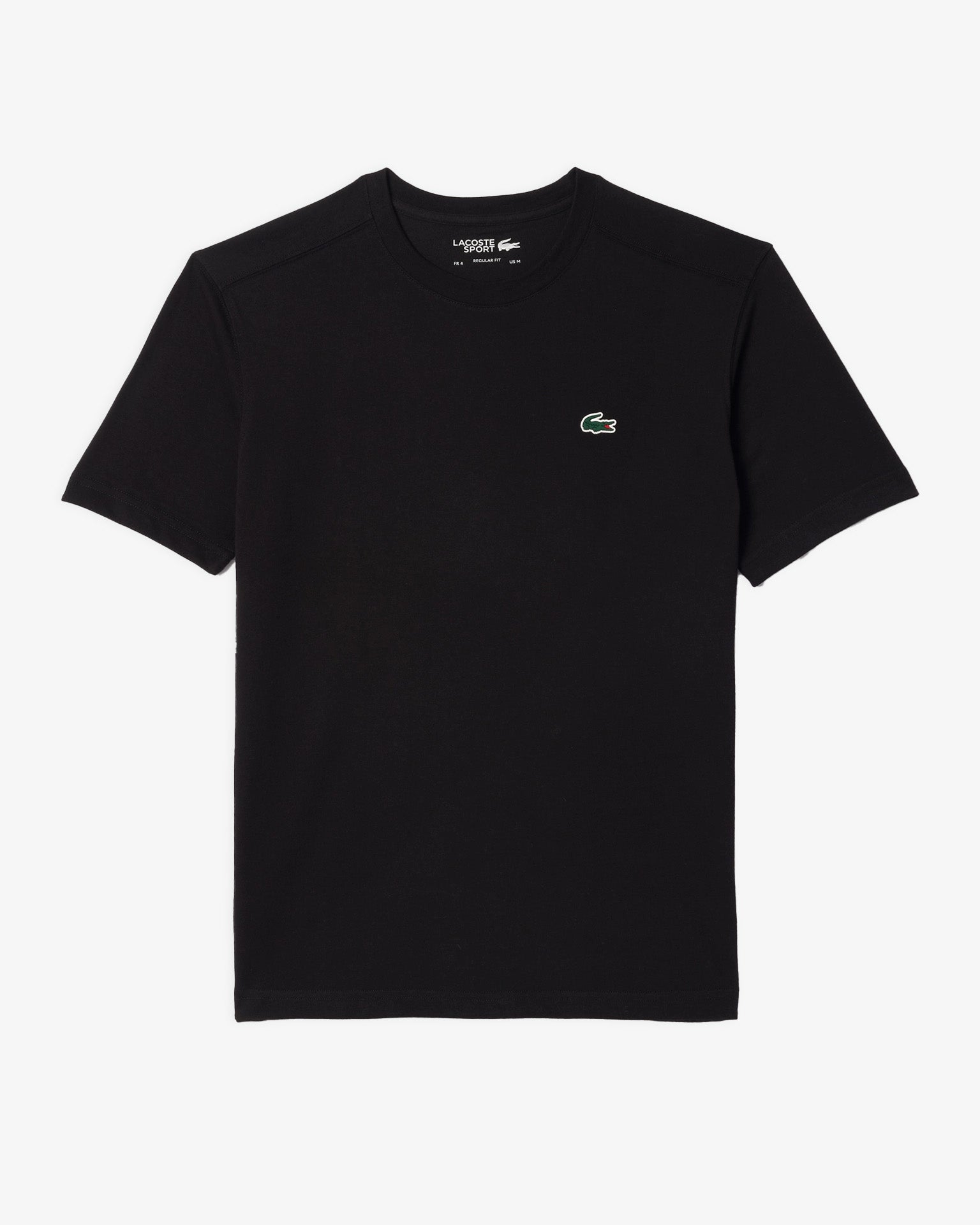 Poly Coton T Shirt Classique Noir