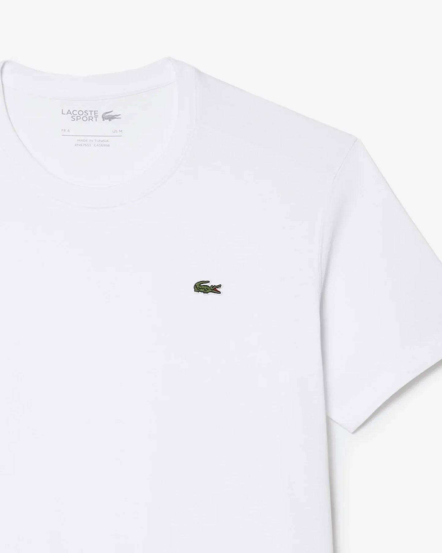 Lacoste Lacoste Poly/Cotton Classic T-Shirt - White T-Shirt