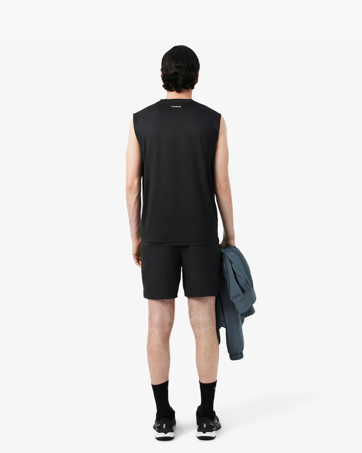 Lacoste リフレクティブアクセント ウルトラドライ テニスショーツ - ブラックショーツ