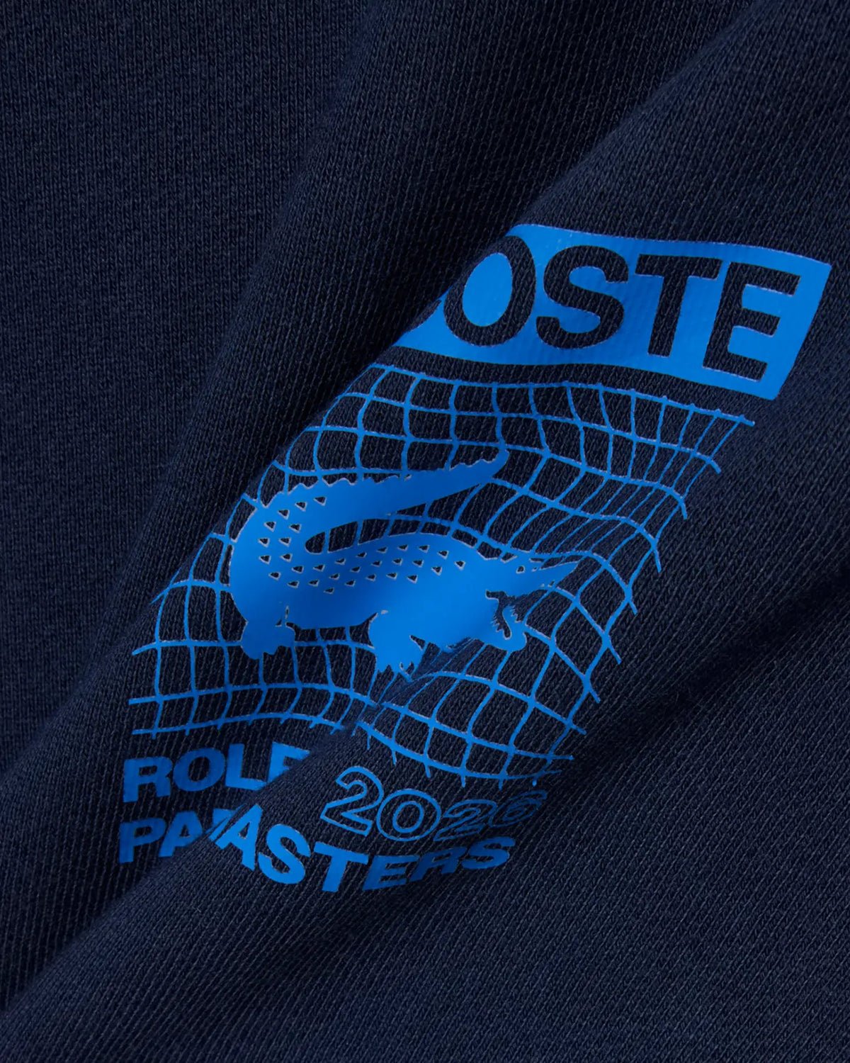 Moletom Lacoste Regular Fit Edição Rolex Paris Masters - Azul-marinho