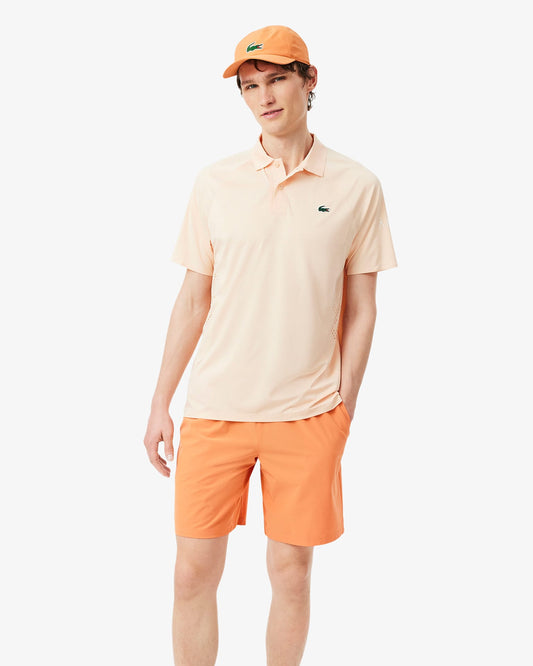 Lacoste Lacoste Roland-Garros Novak Short - Blossom/White Shorts