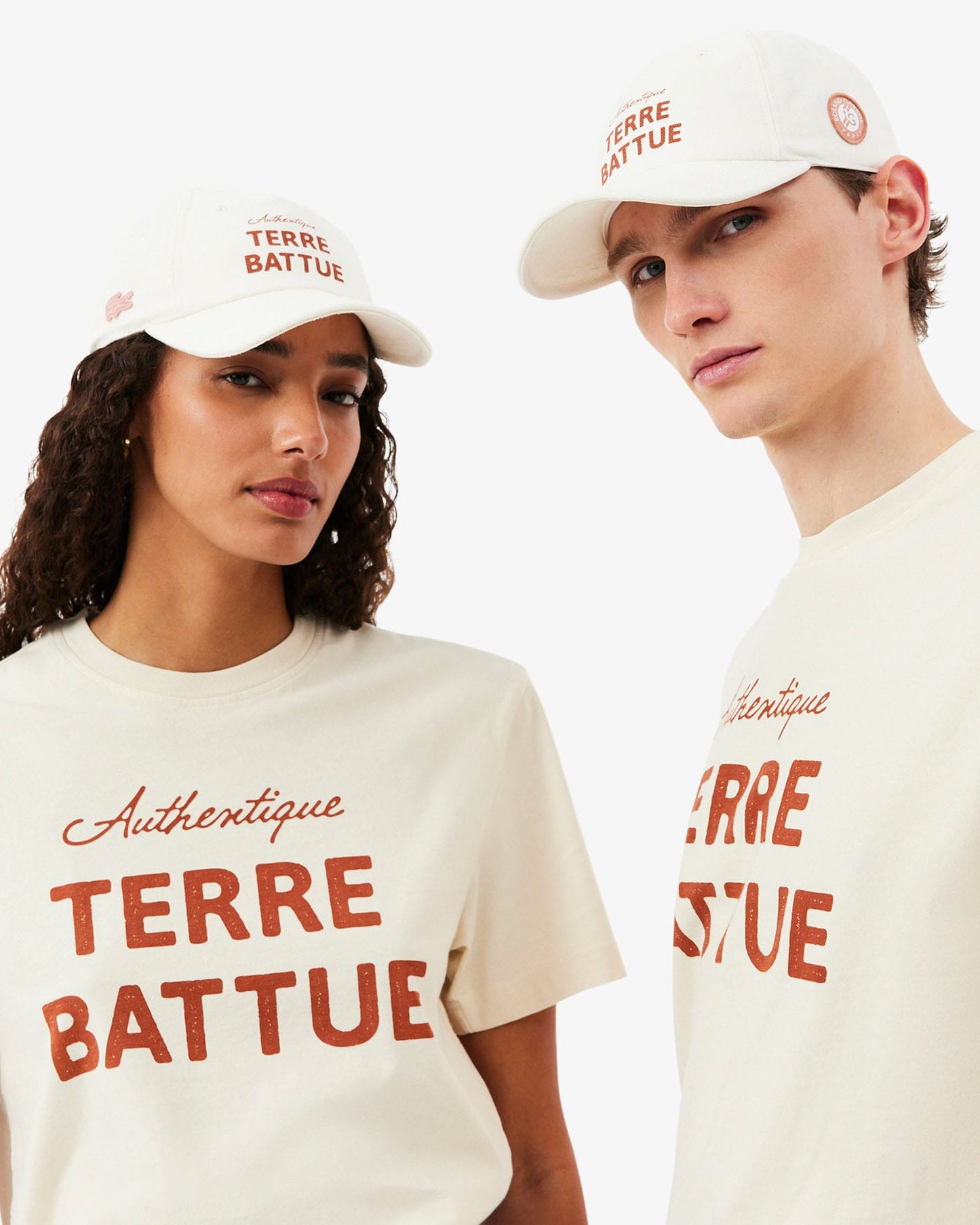 Lacoste Lacoste Roland-Garros Terre Battue Cap - Chalk Cap