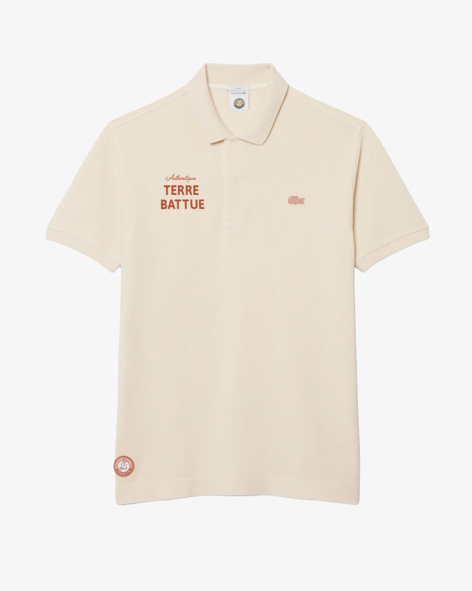 Roland Garros Terre Battue Polo Chalk