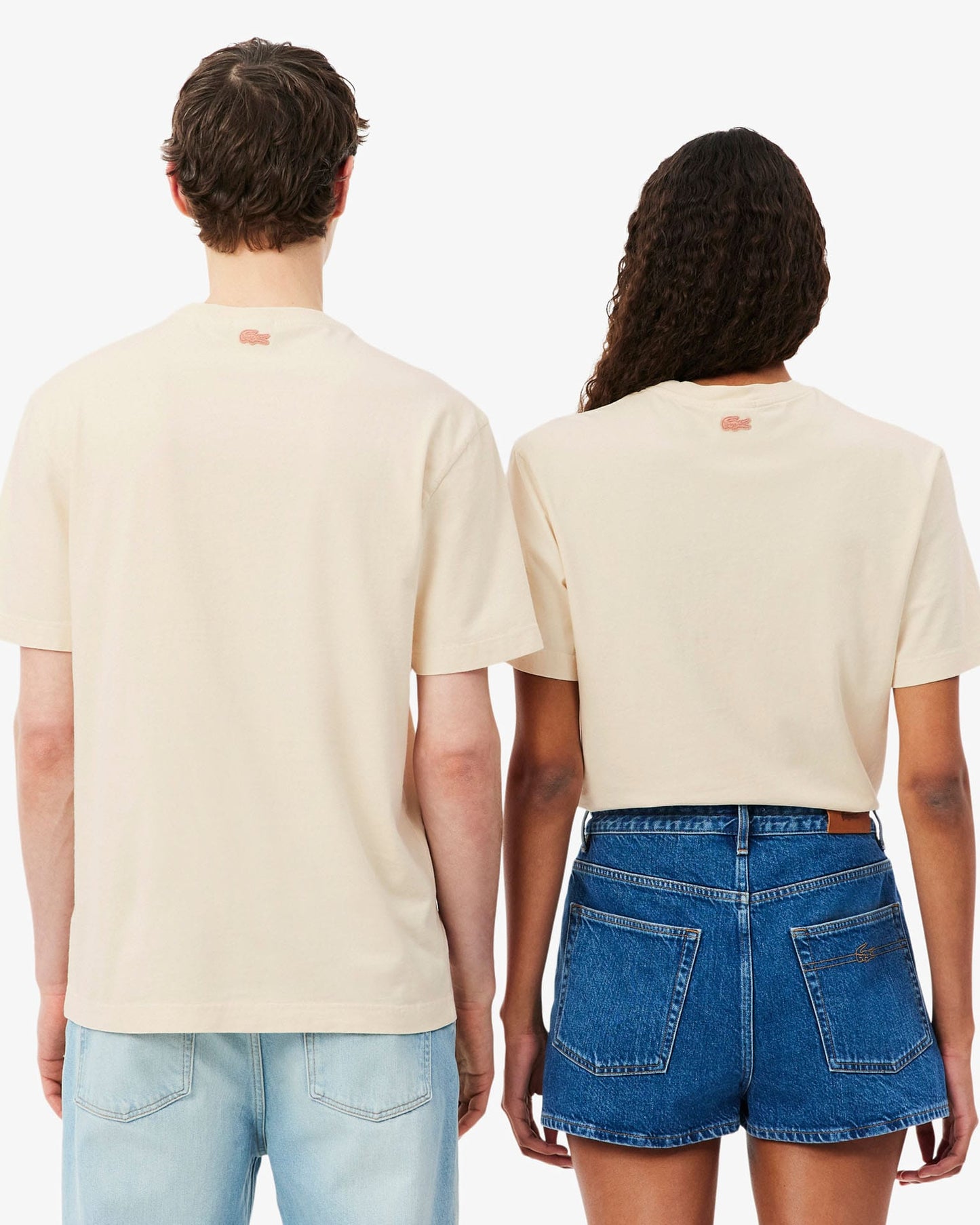 Lacoste Lacoste Roland-Garros 红土网球场 T 恤 - Chalk T 恤
