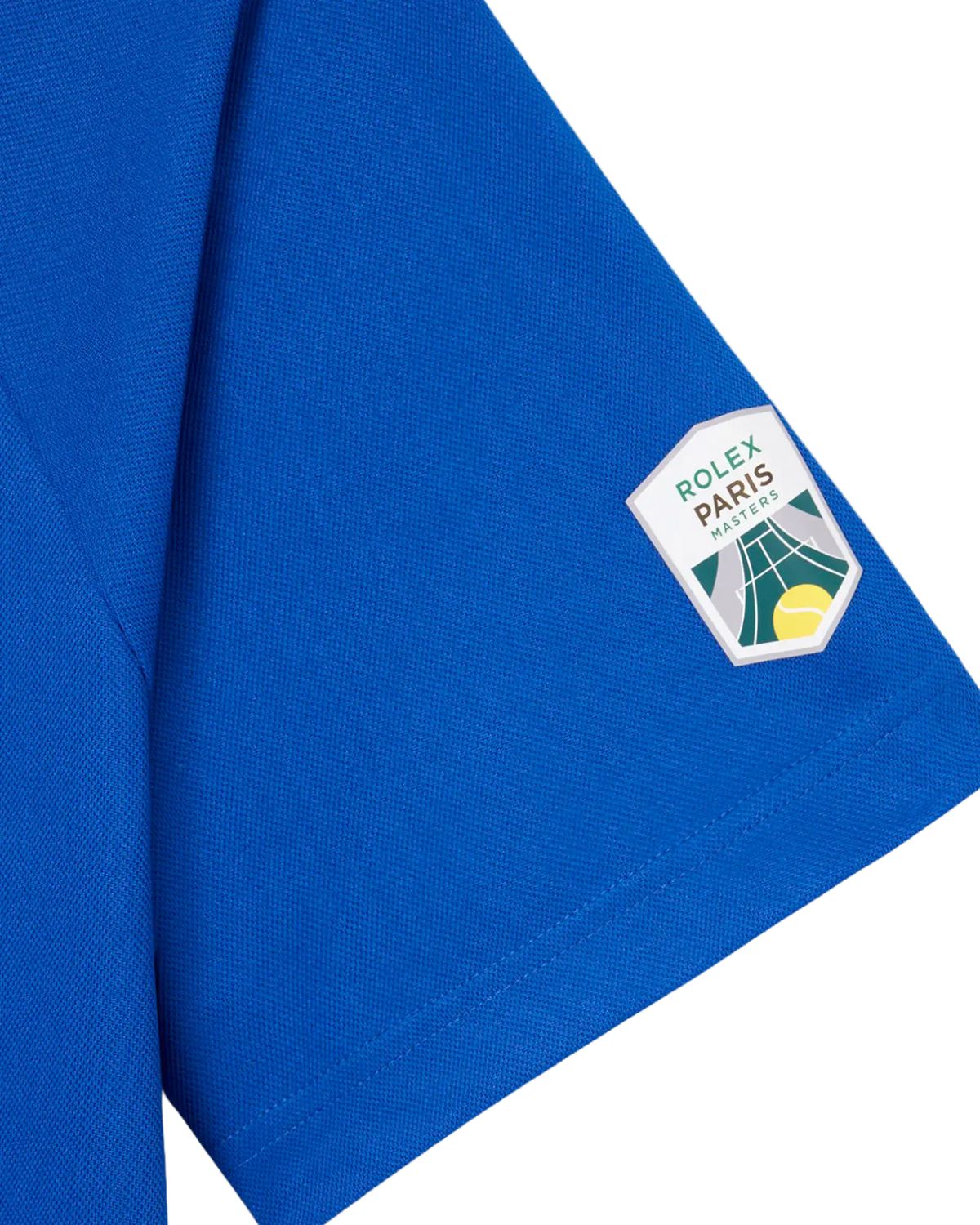 Camisa polo Lacoste Lacoste Rolex Paris Masters Edition Ball Kid - azul-cobalto