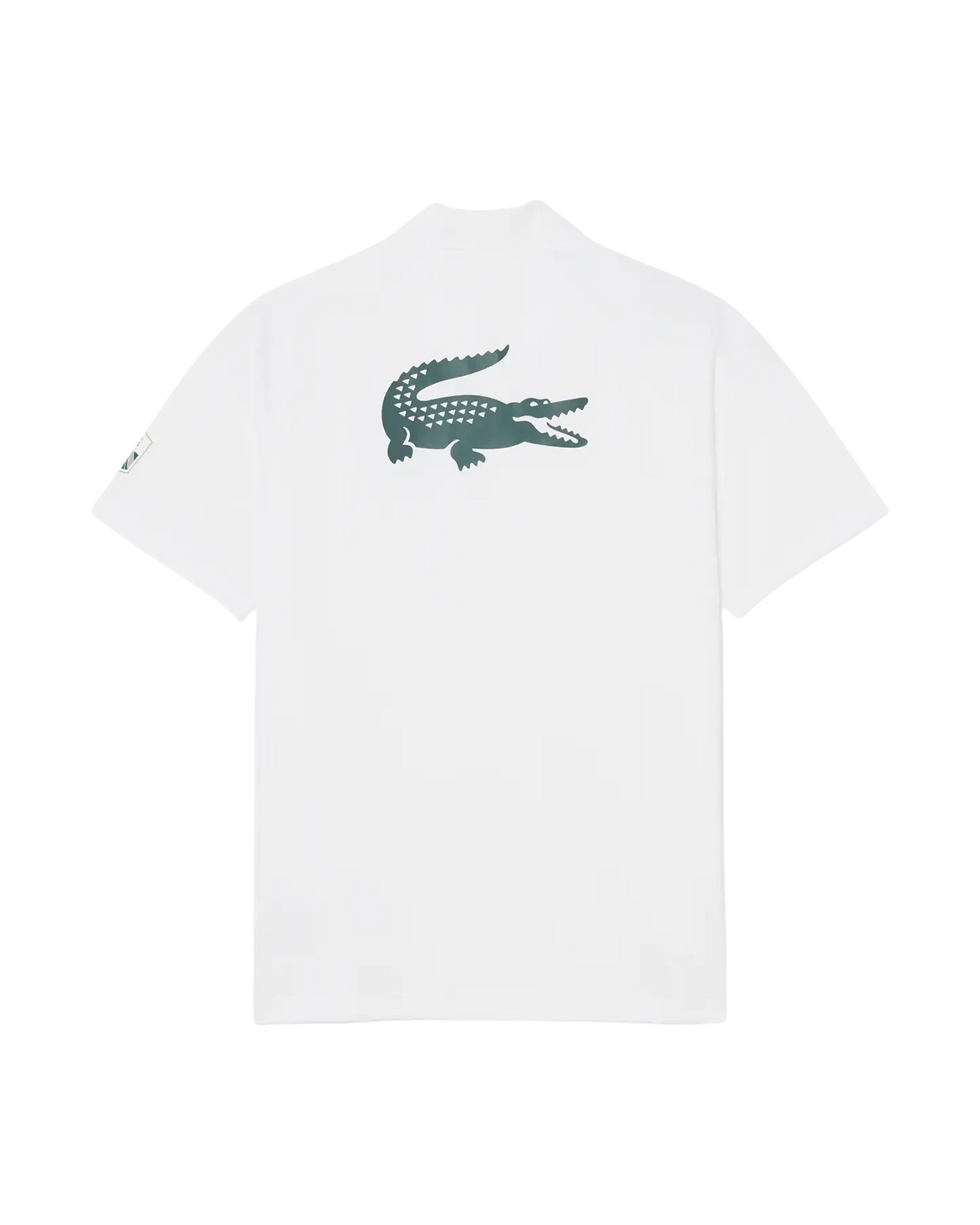 Lacoste Lacoste Rolex Paris Masters Edition Ballkind-Polohemd – Weiß