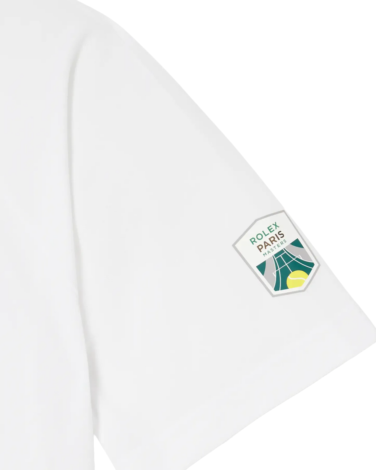 Lacoste Lacoste Rolex Paris Masters Edition Ballkind-Polohemd – Weiß