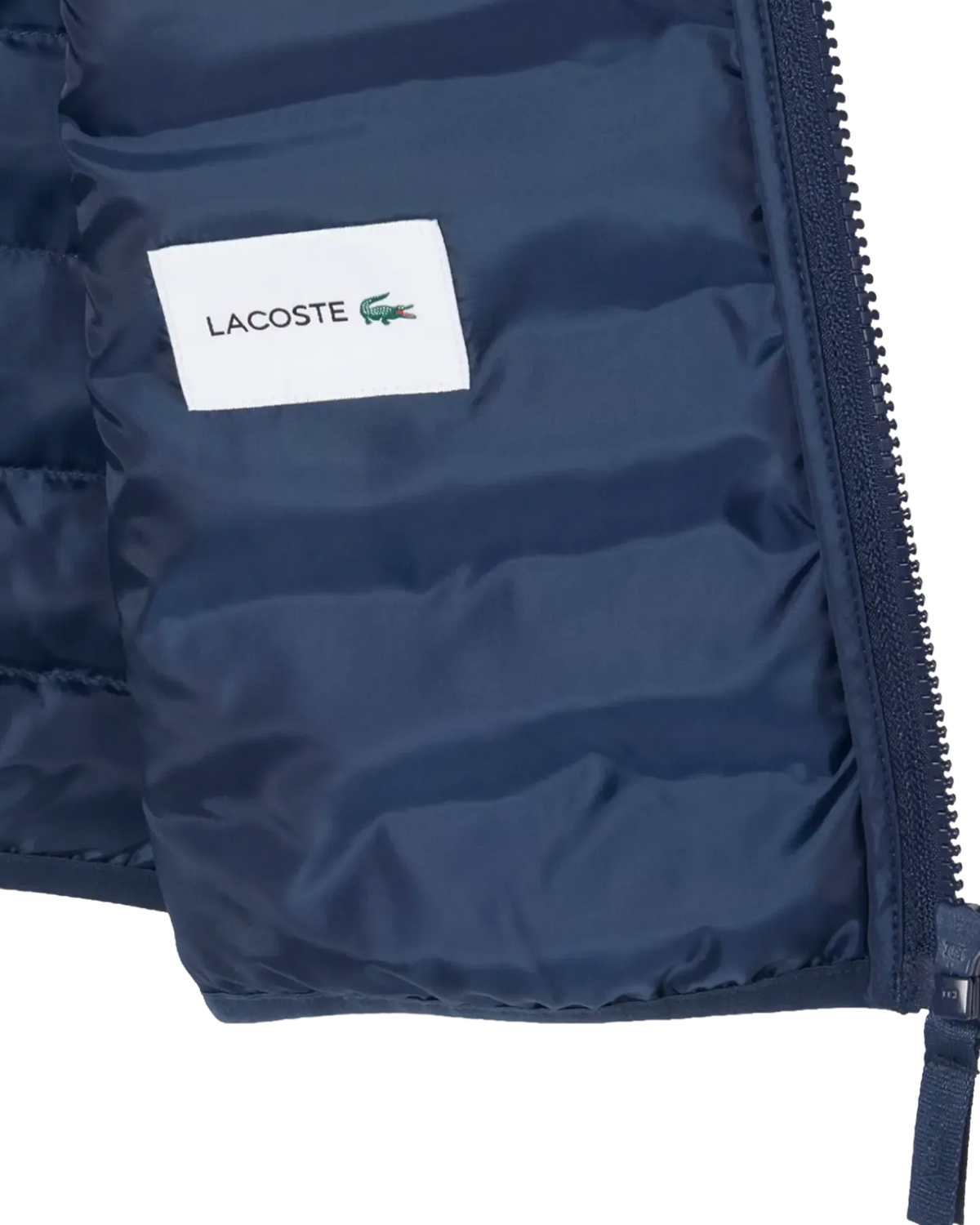 Lacoste Lacoste Rolex Paris Masters Edition Down Vest - Navy Blue Vest