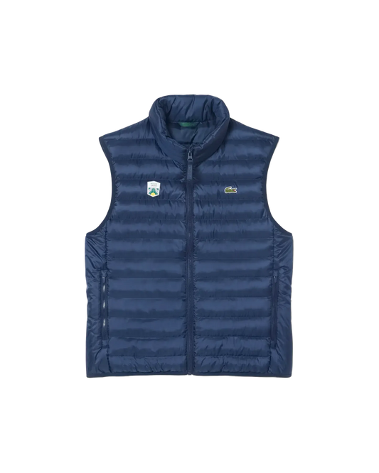 Lacoste Rolex 巴黎大师赛特别版羽绒马甲 - 海军蓝马甲