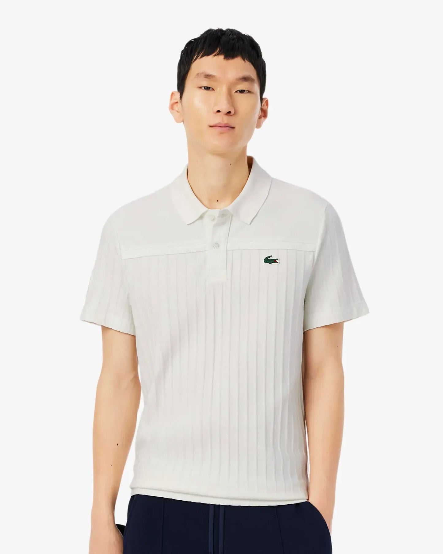 Lacoste Lacoste Tennis Heritage Polo - White Polo Shirt