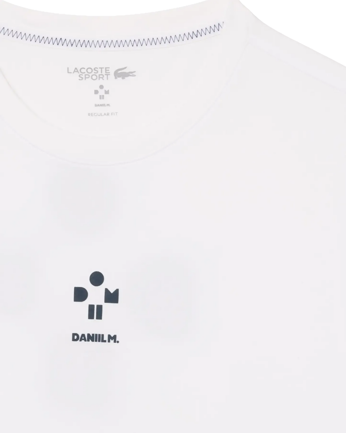 Camiseta Lacoste Ultra Dry Daniil Medvedev - Branca