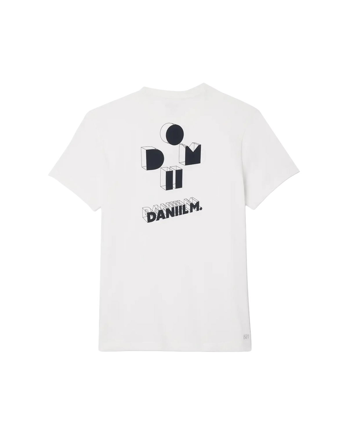 Camiseta Lacoste Ultra Dry Daniil Medvedev - Branca
