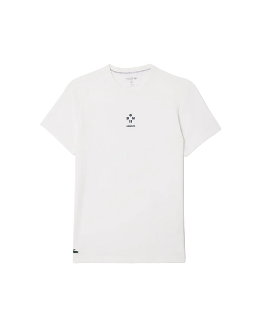 Camiseta Lacoste Ultra Dry Daniil Medvedev - Branca