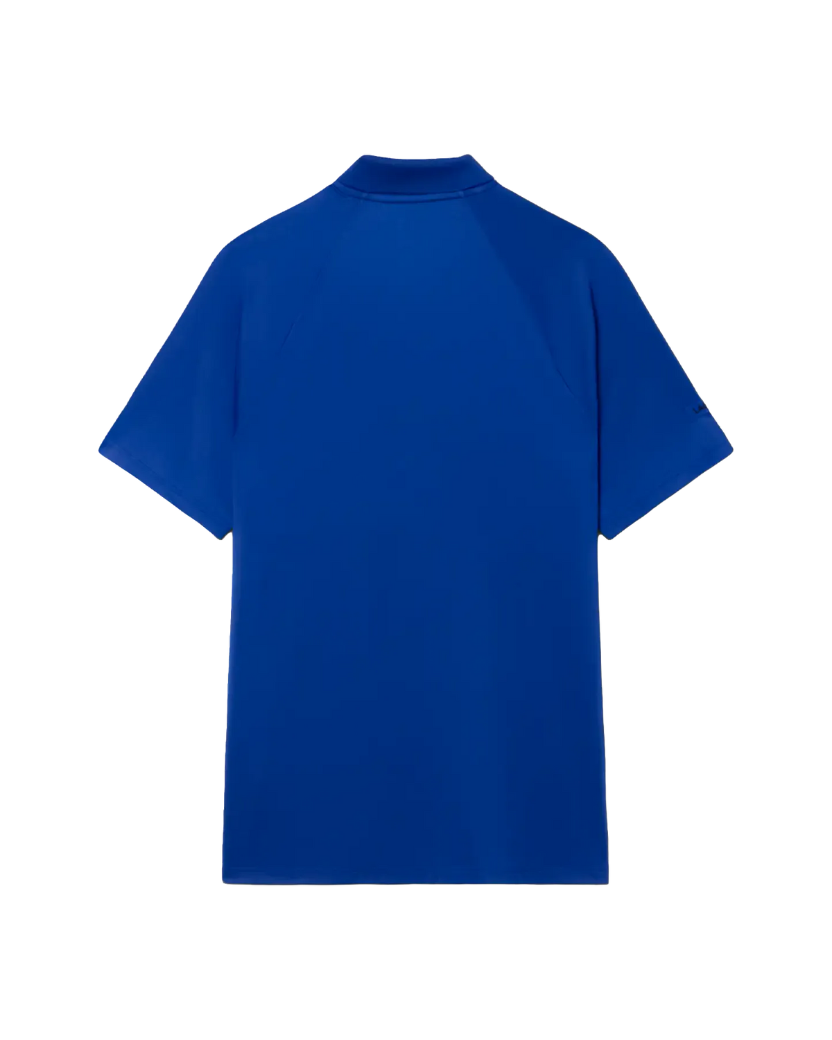 Polo Lacoste Ultra-Dry de tênis com corte slim, em parceria com Daniil Medvedev - Camisa polo azul-cobalto