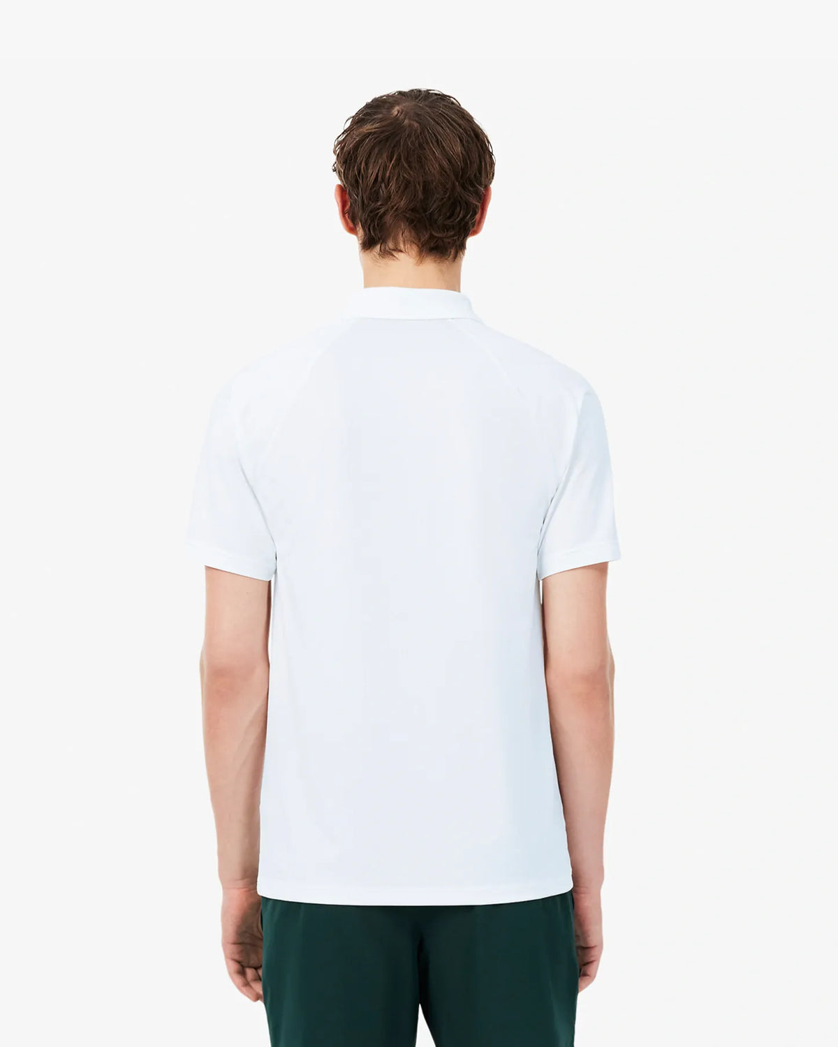 Lacoste Lacoste Ultra-Dry スリムフィット テニス x Daniil Medvedev ポロシャツ - ホワイト