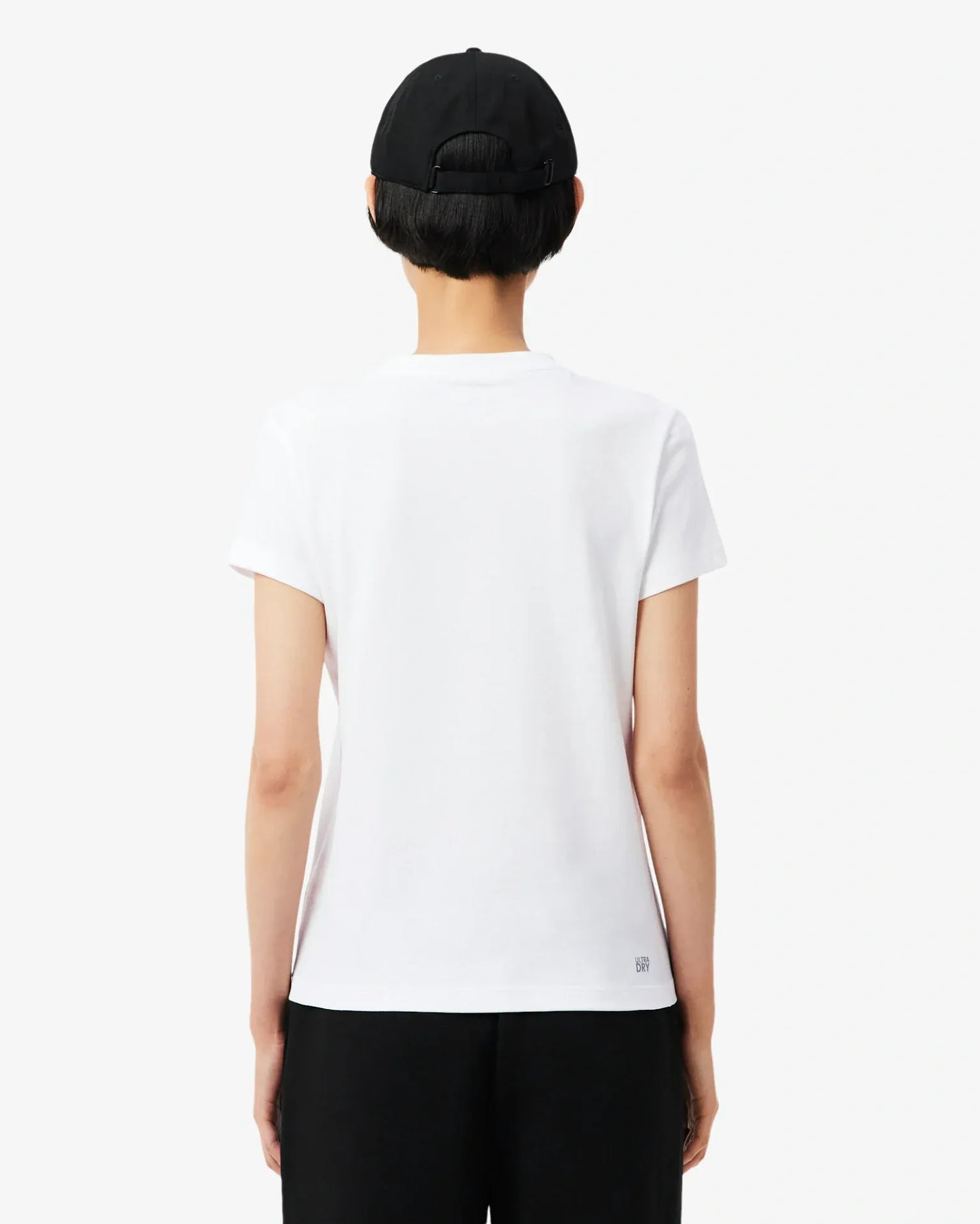 Lacoste Lacoste Womens Classic T-Shirt - White T-Shirt 8