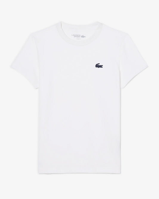 Lacoste Lacoste Womens Classic T-Shirt - White T-Shirt 8