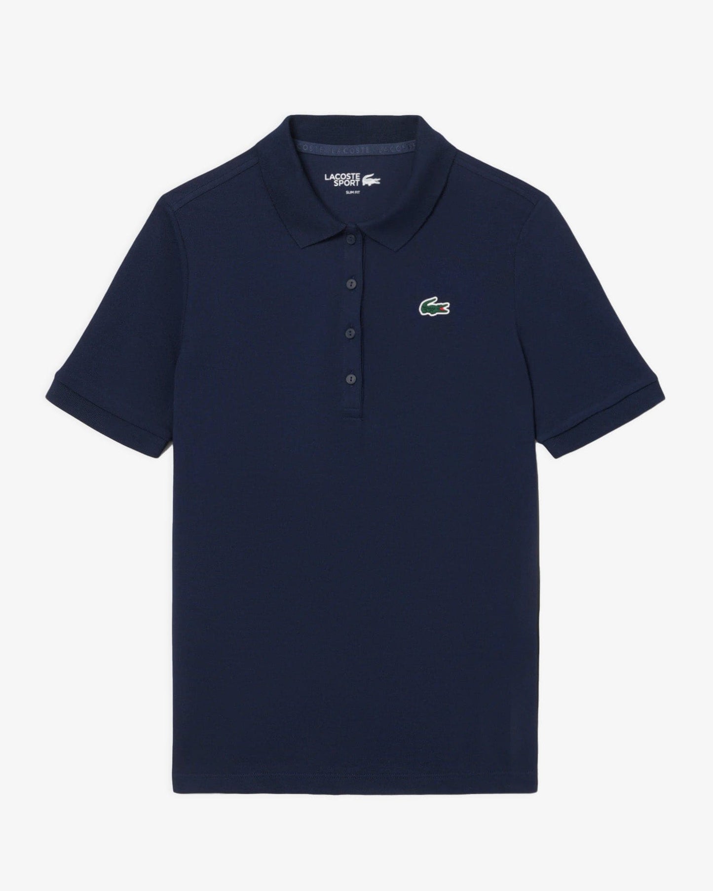 Lacoste Lacoste Womens Petit Pique Polo - Navy Polo Shirt 8