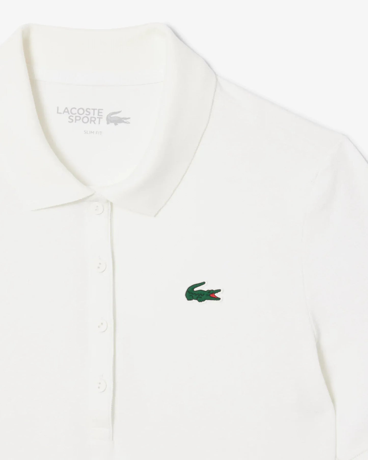 Lacoste Lacoste Womens Petit Pique Polo - White Polo Shirt 8