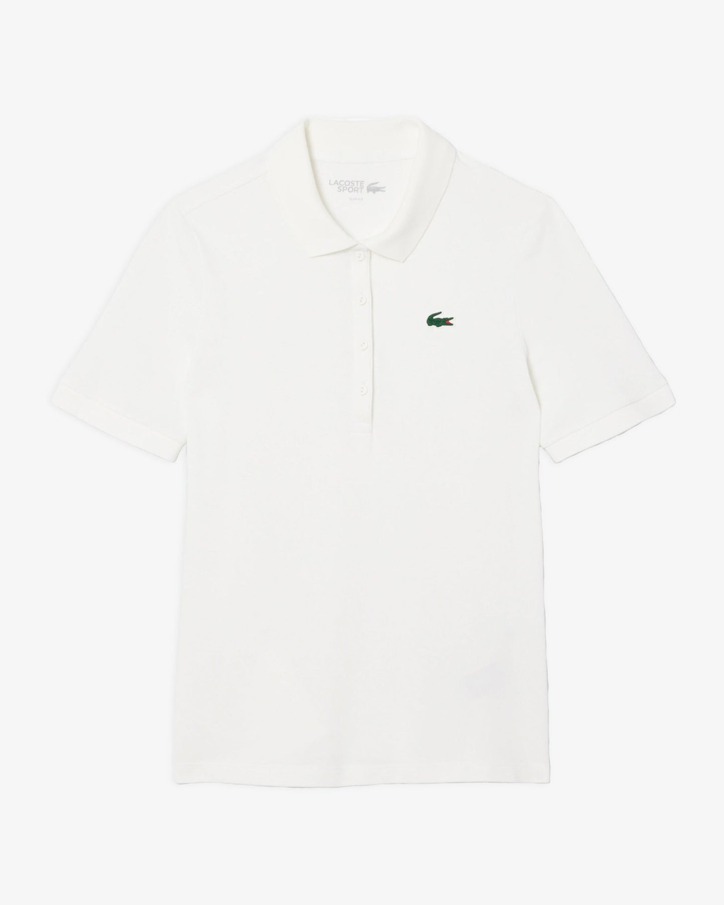 Lacoste Lacoste Womens Petit Pique Polo - White Polo Shirt 8